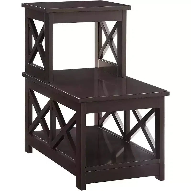 Tavolino Rettangolare in Legno con Piano, 1 Pezzo