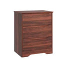 Cassettiera Moderna con 3 Ampi Cassetti - 60x36x75 cm, Maniglie Nascoste per Camera da Letto e Soggiorno