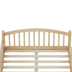 Letto Montessori a Basso Profilo Full Size con Sponde di Sicurezza e Testiera