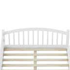 Letto Montessori a Basso Profilo Full Size con Sponde di Sicurezza e Testiera