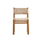 Christopher Knight Home Justin 7 Piece Farmhouse Outdoor Acacia Wood Wicker Dining Chairs with Slatted Table