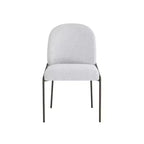 Christopher Knight Home Samori Modern 7 Piece Patio Rubberwood and Iron Dining Set with Oval Table and Upholstered Chairs