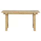 GDFStudio Dickey Ensemble de salle à manger 6 pièces compact de style rustique avec cadre en bois massif