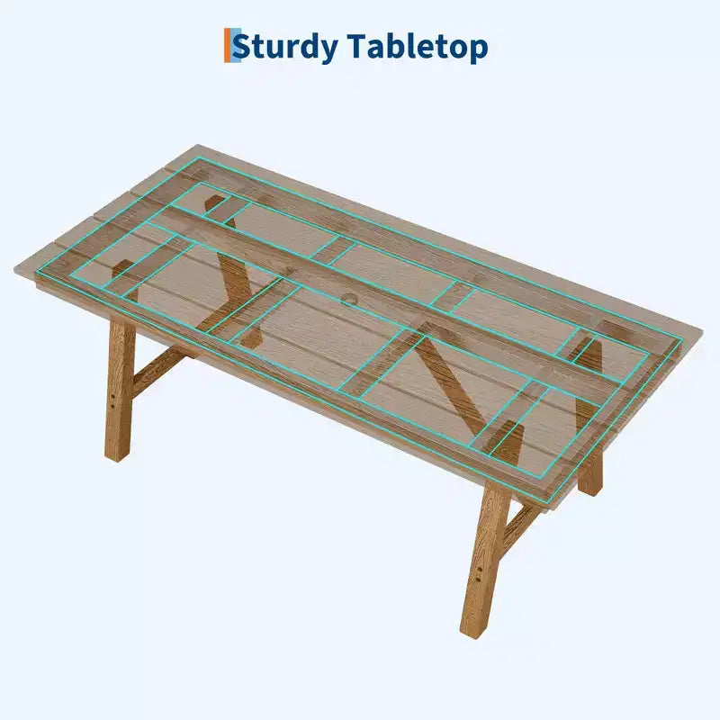 5-Piece Outdoor Dining Set for 4, HDPE All-Weather Patio Furniture with Table Umbrella Hole, Modern Armless Chairs for Backyard, Garden & Deck