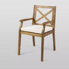Mesa 7pc Acacia Wood Patio Dining Set - Christopher Knight Home