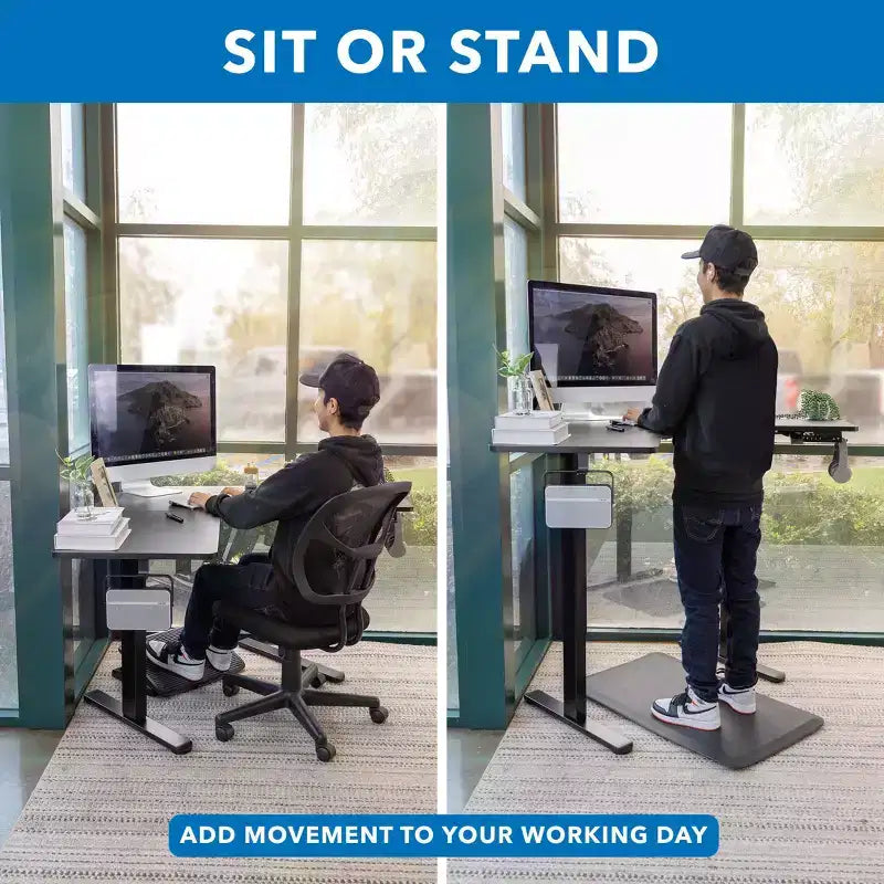 Scrivania Elettrica Regolabile in Altezza per Angoli, Scrivania Automatica con Regolazione Fluida ed Ergonomica dell'Altezza da 72 a 120 cm