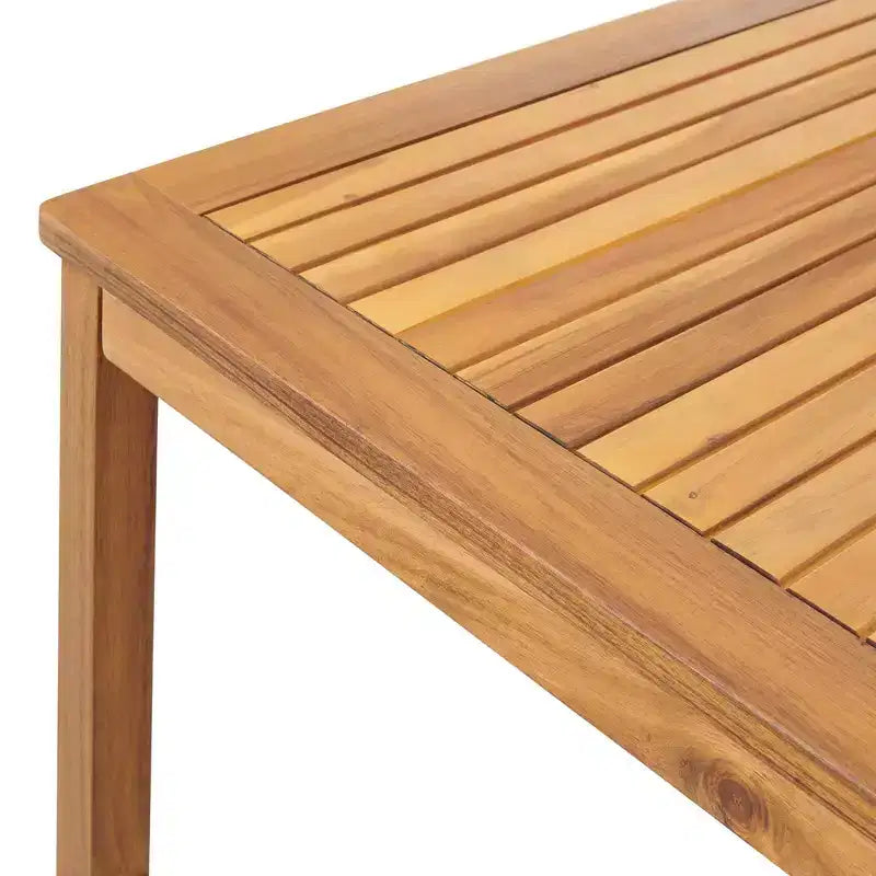 Alaterre Furniture 8pc Outdoor Patio Dining Set, Okemo Table with 10' Rectangular Umbrella