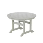 WestinTrends 5 Piece Outdoor Patio Dining Round Table and Modern Armchair Set