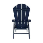 WestinTrends 5 Piece Outdoor Patio Dining Square Table and Curved Back Armchair Set