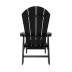 WestinTrends 5 Piece Outdoor Patio Dining Square Table and Curved Back Armchair Set
