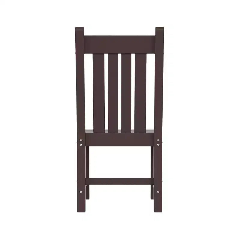 WestinTrends 6 Piece Outdoor Patio Dining Set Outdoor Table and Bench Chair Set