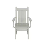 WestinTrends Ensemble repas de 7 pièces pour terrasse et jardin, table et fauteuils de jardin