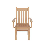 WestinTrends Ensemble repas de 7 pièces pour terrasse et jardin, table et fauteuils de jardin