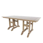 WestinTrends Ensemble repas de 7 pièces pour terrasse et jardin, table et fauteuils de jardin