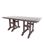 WestinTrends Ensemble repas de 7 pièces pour terrasse et jardin, table et fauteuils de jardin