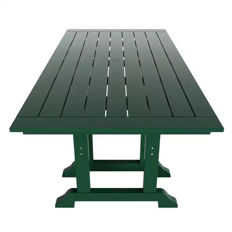 WestinTrends 6 Piece Outdoor Patio Dining Set Outdoor Table and Bench Armchair Set