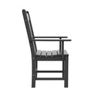 WestinTrends 6 Piece Outdoor Patio Dining Set Outdoor Table and Bench Armchair Set