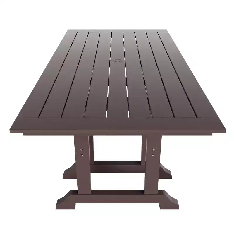 WestinTrends 7 Piece Outdoor Patio Dining Set Outdoor Table and Chair Set