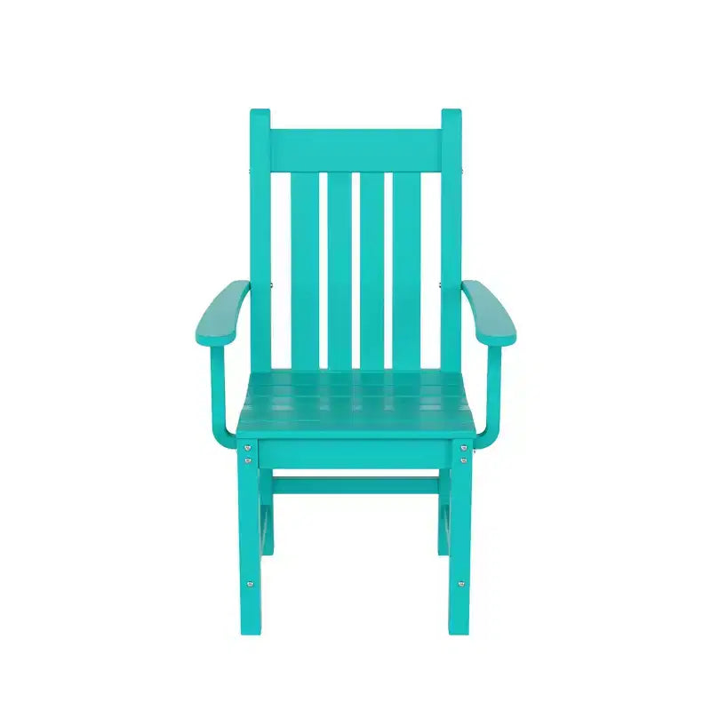 WestinTrends Malibu 7 Piece Outdoor Patio Dining Set Outdoor Dining Table with Dining Chair, Turquoise