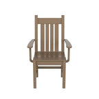 WestinTrends Malibu 7 Piece Outdoor Patio Dining Set Outdoor Dining Table with Dining Chair, Weathered Wood