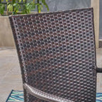 Melville 7pc Wicker Dining Set - Christopher Knight Home