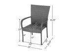 Melville 7pc Wicker Dining Set - Christopher Knight Home